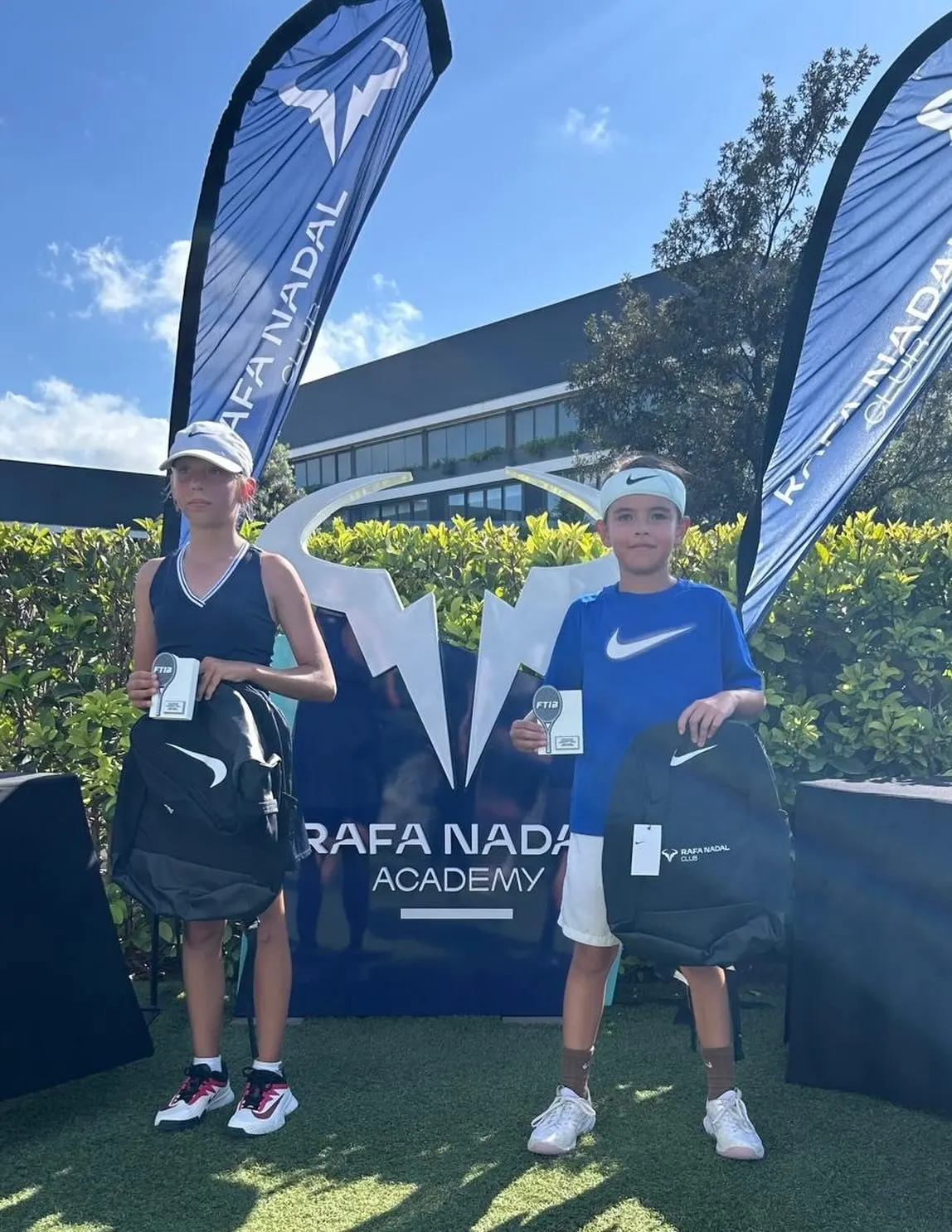 Karlie Rock, Finaliste du tournoi U10 de la Rafa Nadal Academy